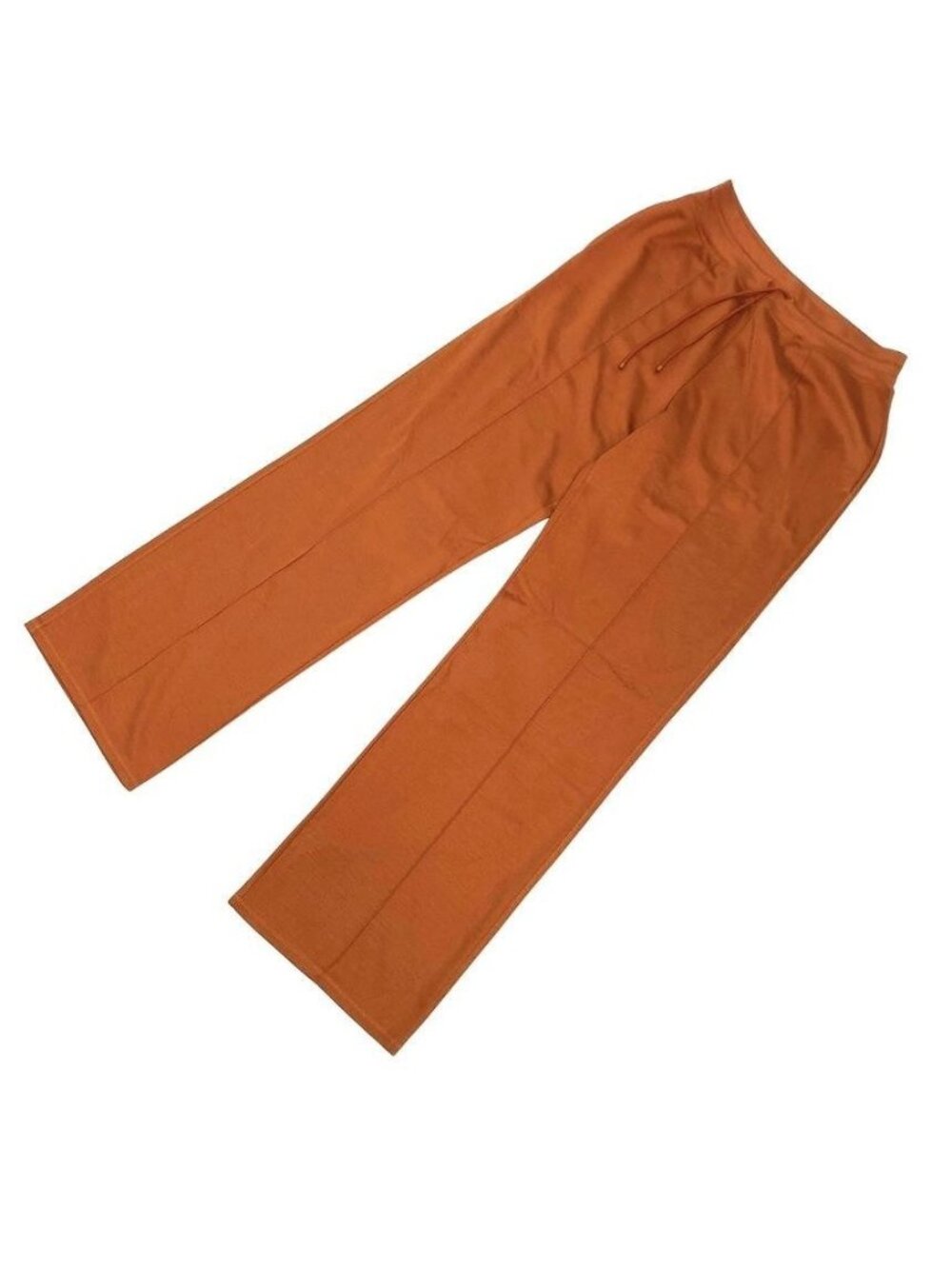 Hermes Sweatpants Orange Cotton Silk Vintage New